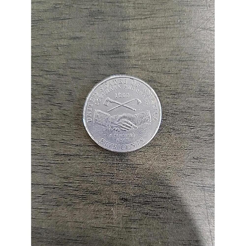2004 Jefferson Nickel - Louisiana Purchase 1803 Five Cent Coin